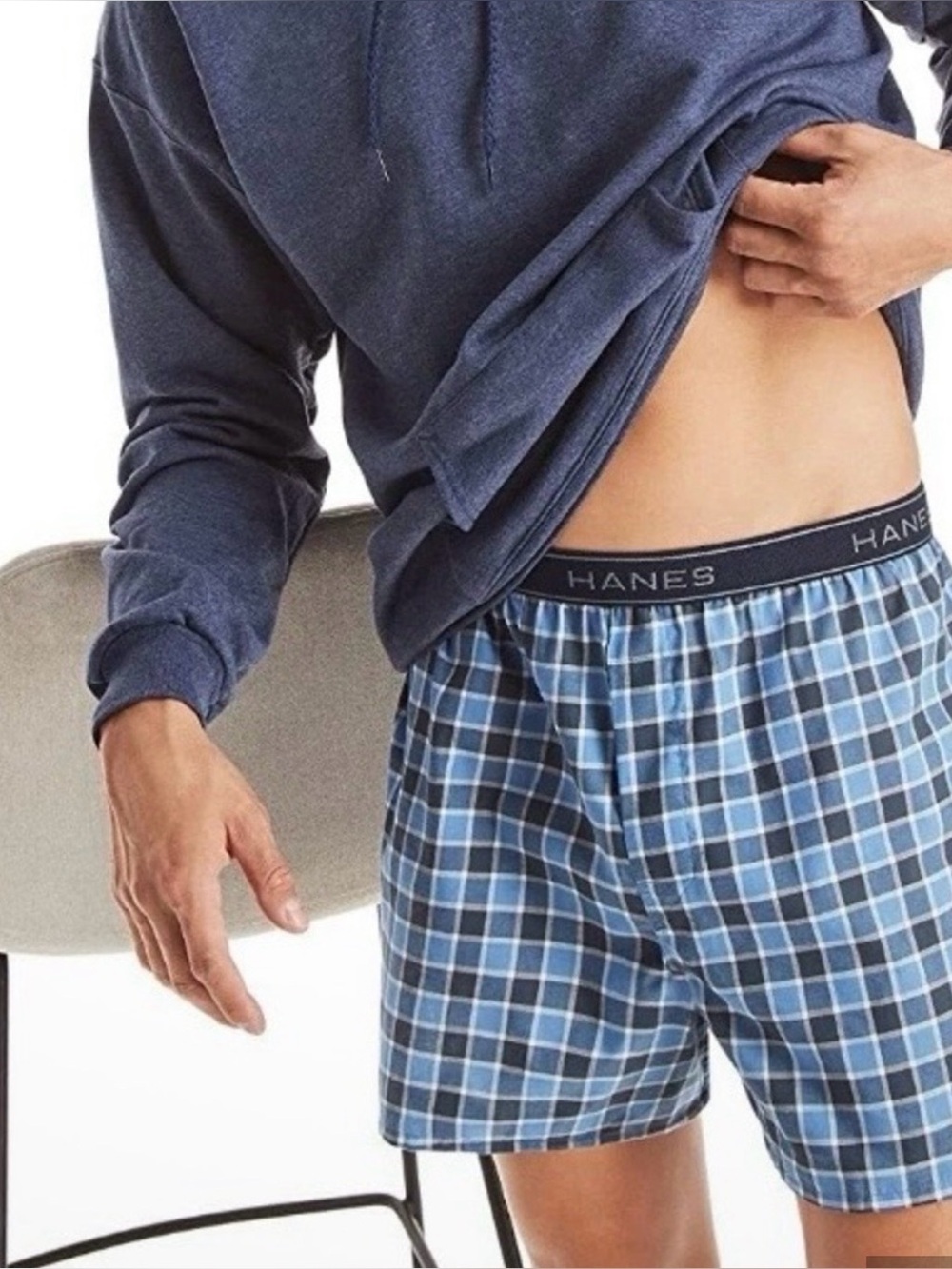 Hanes 5 Pack Tagless comfort Flex Waistband Boxers XL NEW